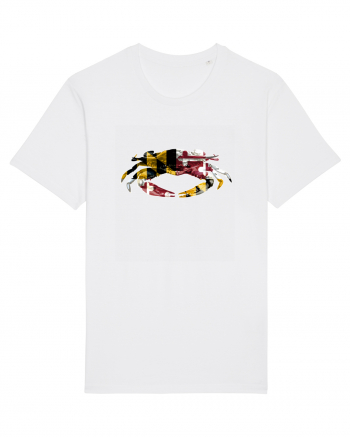 Flag Crab White