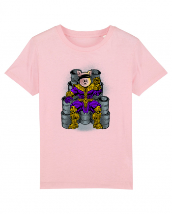 Superhero Pig Cotton Pink