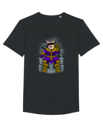 Superhero Pig Black