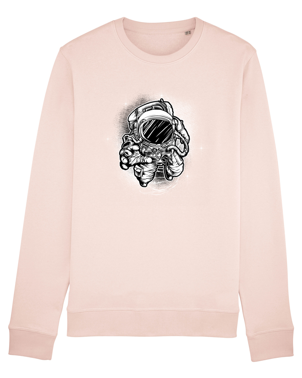 Bluză mânecă lungă Unisex Rise Candy Pink