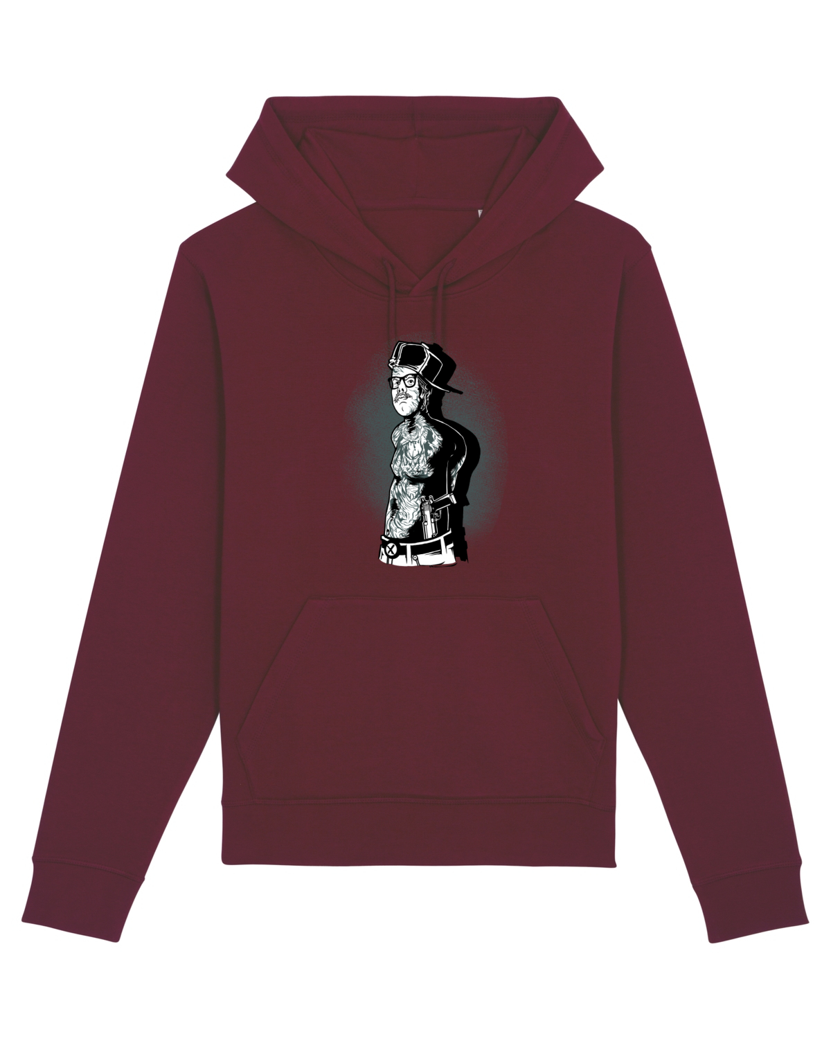 Hanorac Unisex Drummer Burgundy