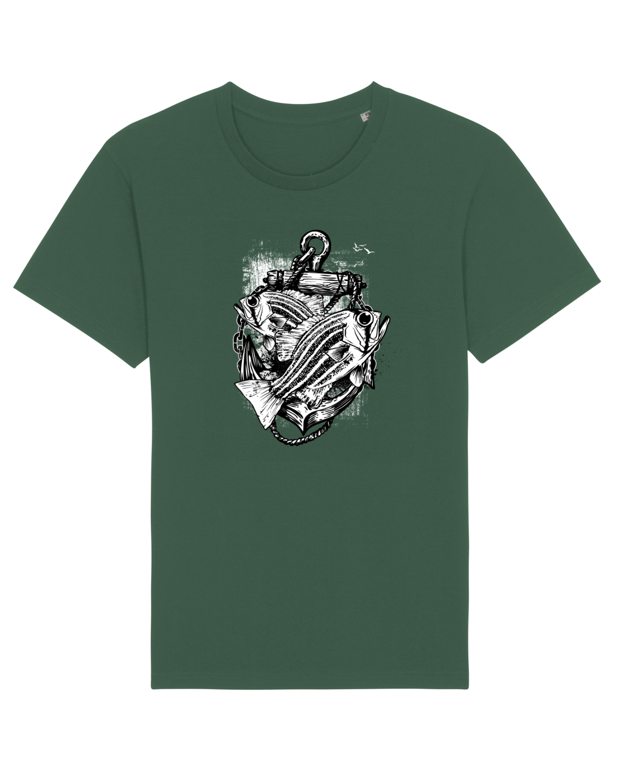 Tricou mânecă scurtă Unisex Rocker Bottle Green