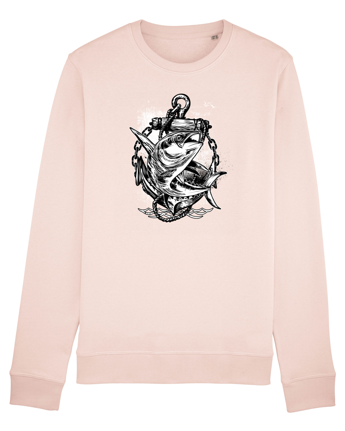 Bluză mânecă lungă Unisex Rise Candy Pink