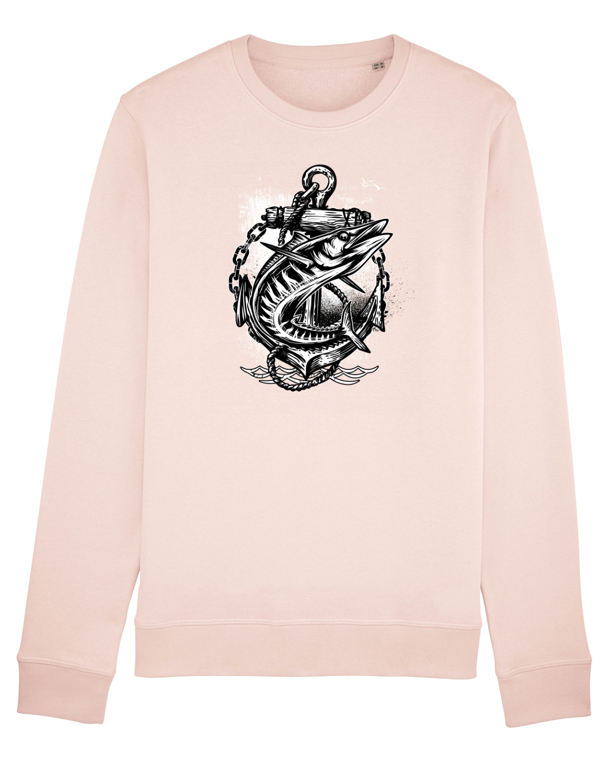 Bluză mânecă lungă Unisex Rise Candy Pink