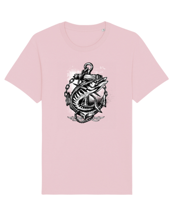Fishing Time Cotton Pink