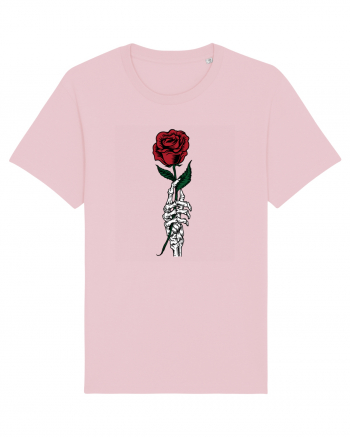 Bones And Roses Cotton Pink