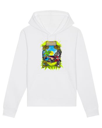 Tropical Gorilla Party White