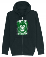 Get Up Stand Up Hanorac cu fermoar Unisex Connector