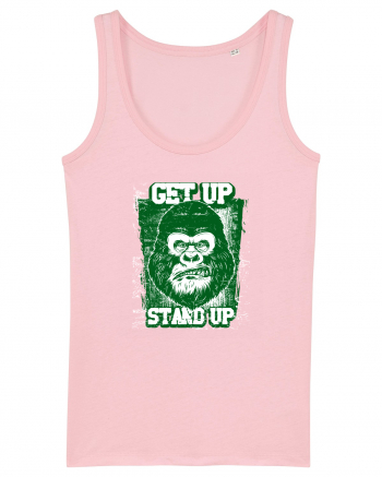 Get Up Stand Up Cotton Pink