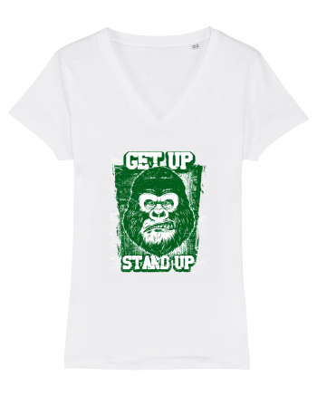 Get Up Stand Up White