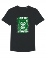 Get Up Stand Up Tricou mânecă scurtă guler larg Bărbat Skater