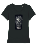 Astro Tricou mânecă scurtă guler larg fitted Damă Expresser