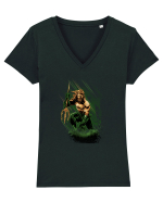 Ocean Soul Tricou mânecă scurtă guler V Damă Evoker
