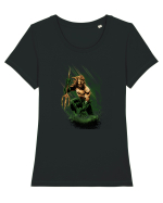 Ocean Soul Tricou mânecă scurtă guler larg fitted Damă Expresser