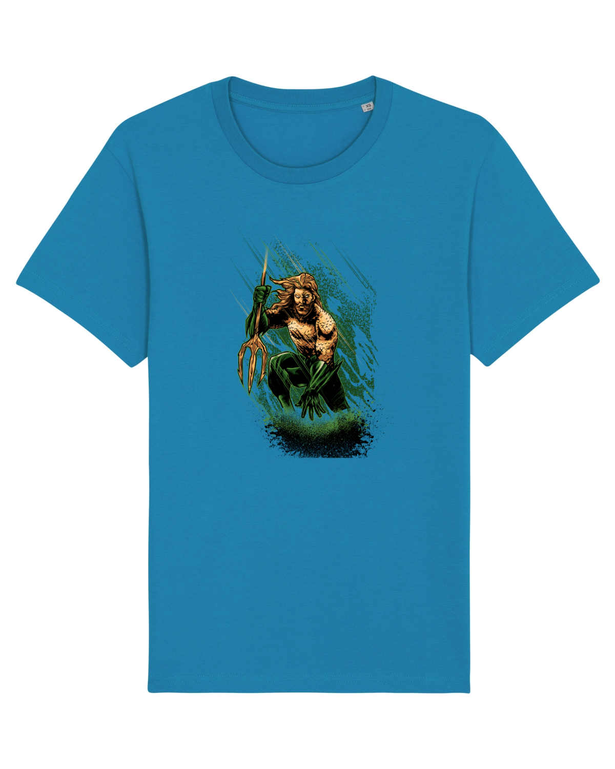 Tricou mânecă scurtă Unisex Rocker Azur