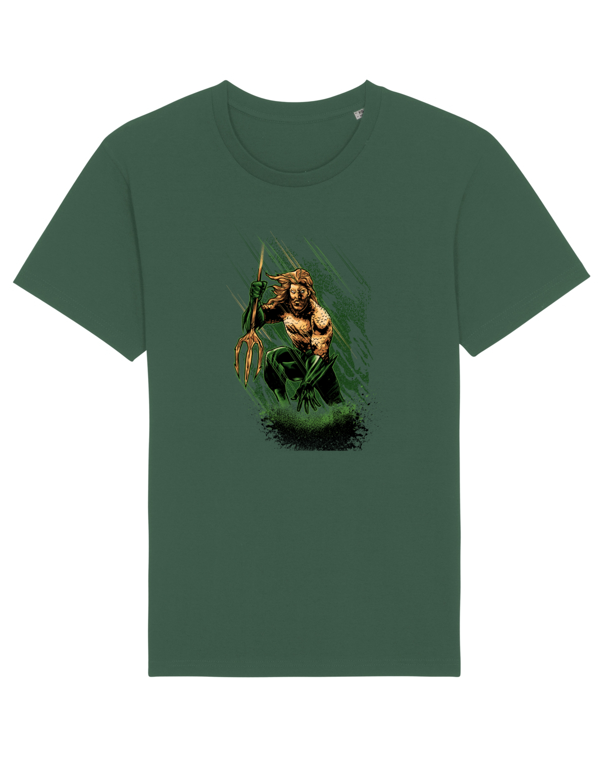 Tricou mânecă scurtă Unisex Rocker Bottle Green