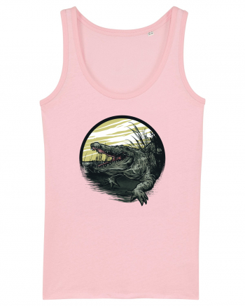 Swamp Alligator Cotton Pink