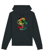 Flower Dragon Hanorac Unisex Drummer