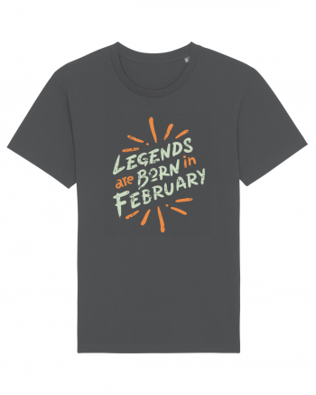 Legends Are Born In February Anthracite