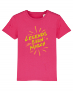 Legends Are Born In March Tricou mânecă scurtă  Copii Mini Creator