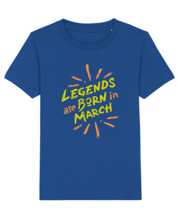 Legends Are Born In March Majorelle Blue