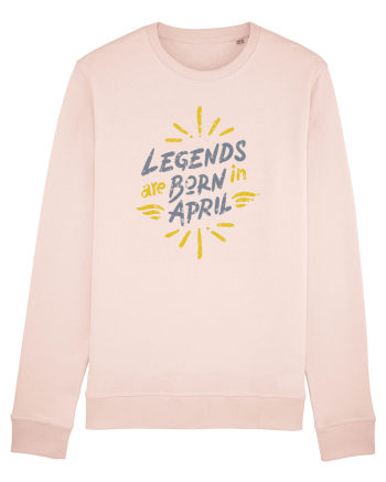 Legends Are Born In April Candy Pink