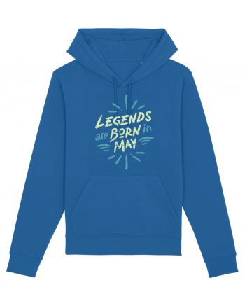 Legends Are Born In May Royal Blue