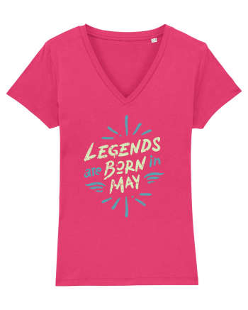 Legends Are Born In May Raspberry