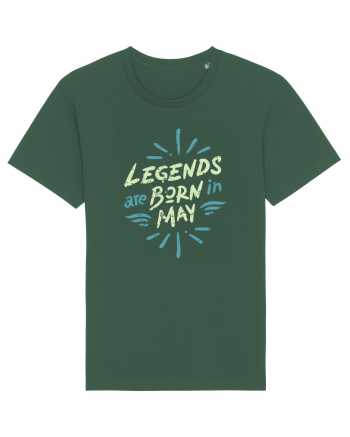 Legends Are Born In May Bottle Green