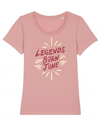 Legends Are Born In June Canyon Pink
