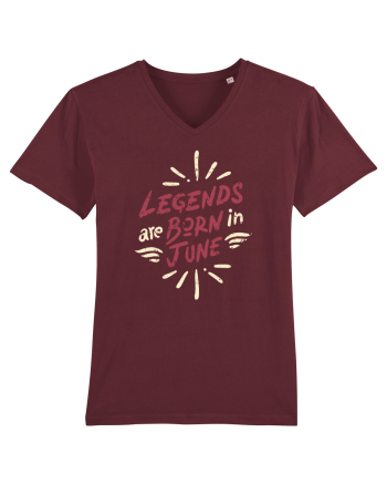 Legends Are Born In June Burgundy