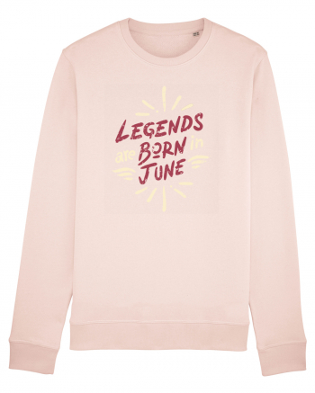 Legends Are Born In June Candy Pink