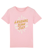 Legends Are Born In July Tricou mânecă scurtă  Copii Mini Creator