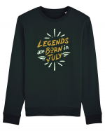 Legends Are Born In July Bluză mânecă lungă Unisex Rise