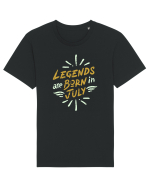 Legends Are Born In July Tricou mânecă scurtă Unisex Rocker