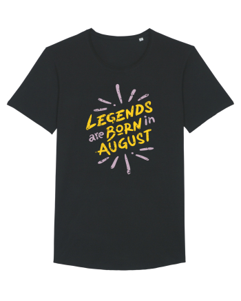 Legends Are Born In August Black