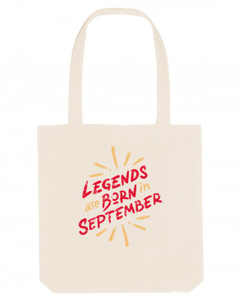 Legends Are Born In September Natural