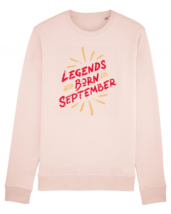 Legends Are Born In September Candy Pink