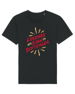 Legends Are Born In September Tricou mânecă scurtă Unisex Rocker
