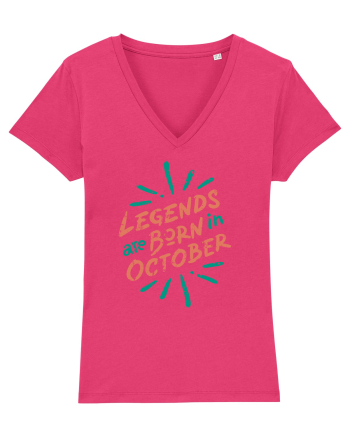 Legends Are Born In October Raspberry