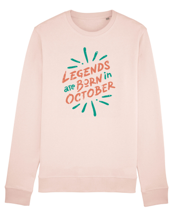 Legends Are Born In October Candy Pink