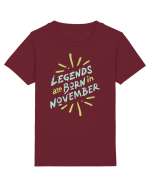 Legends Are Born In November Tricou mânecă scurtă  Copii Mini Creator