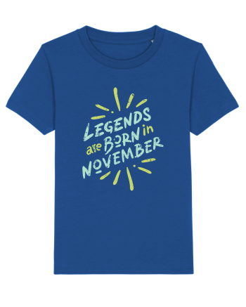 Legends Are Born In November Majorelle Blue