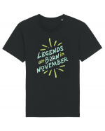Legends Are Born In November Tricou mânecă scurtă Unisex Rocker