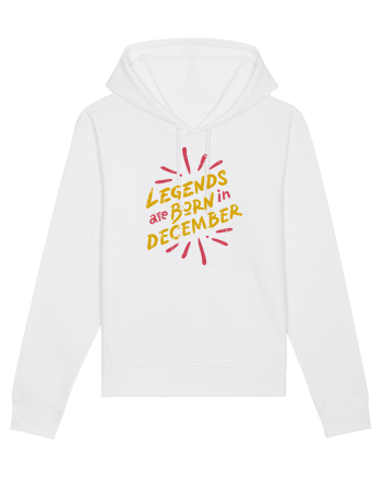 Legends Are Born In December White