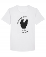 rooster Tricou mânecă scurtă guler larg Bărbat Skater