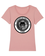 american trucks Tricou mânecă scurtă guler larg fitted Damă Expresser
