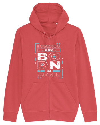 Legends Are Born In April Carmine Red