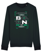 Legends Are Born In May Bluză mânecă lungă Unisex Rise