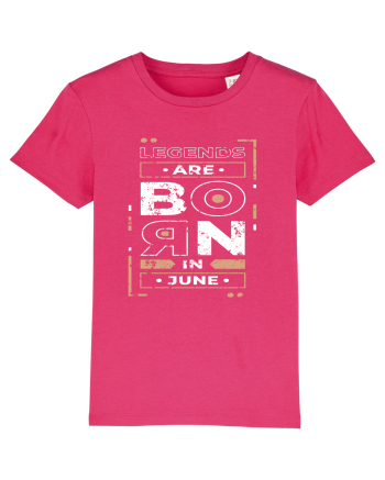 Legends Are Born In June Raspberry